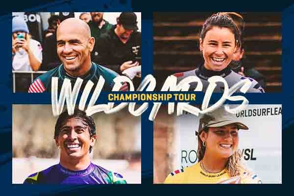 Kelly Slater y Johanne Defay consiguen el Wildcard 