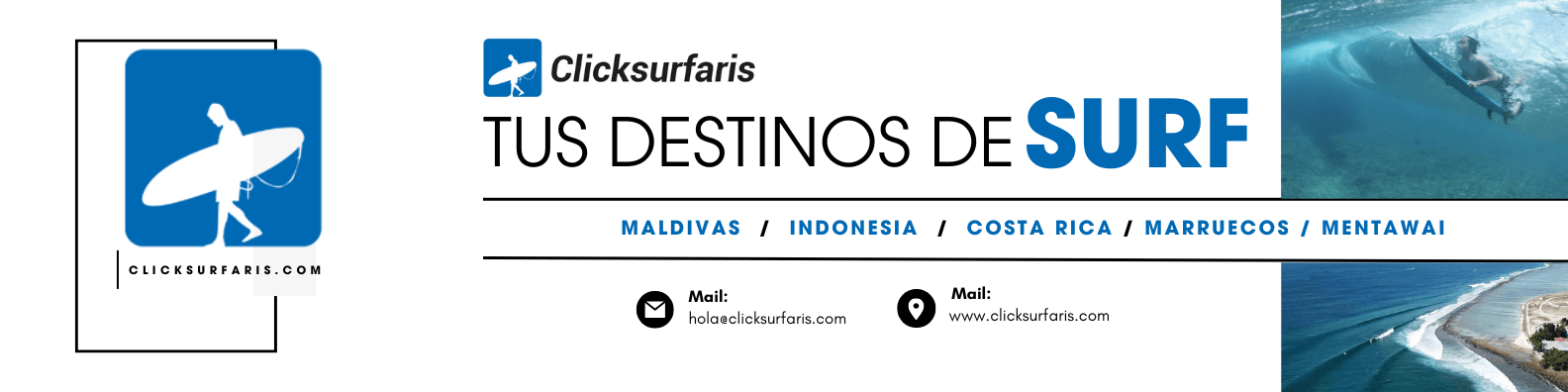 Banner clicksurfaris.com
